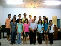 AMCF Fu Ying Dan Zhang and Pastor Farewell