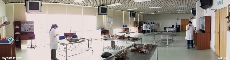 Aimst Medical Faculty building Anatomy Dissection Hall